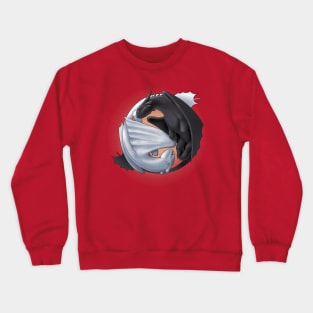 Toothless and Light Fury (How to Train Your Dragon 3) Crewneck Sweatshirt